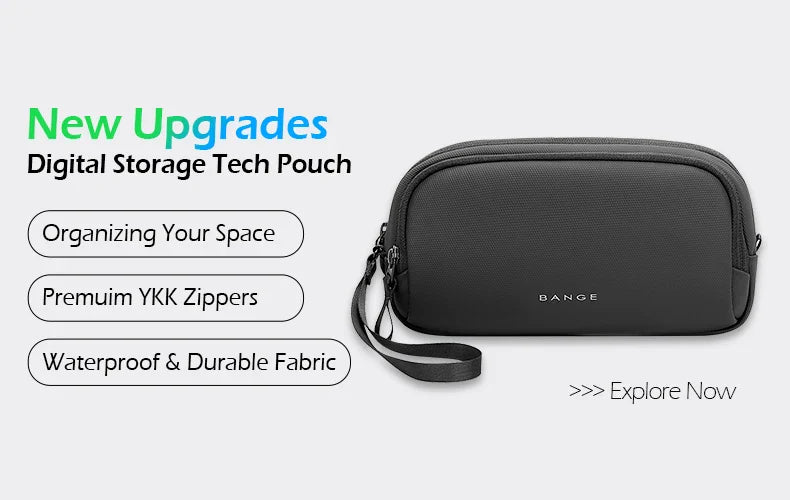 Bange Men's Designer Laptop Bag School Bags for Boys Male Motorcycle Tactical Business Sports Travel Backpack Men