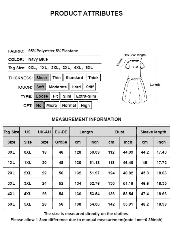 Plus Size PYL Womens Lace Long Sleeve Pullover Midi Dresses Ladies Evening Party Gowns Wedding Cocktail Clubwear