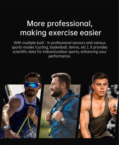 2025 NEW Watch GT5 PRO Smartwatch GPS Motion Trajectory HD Screen Bluetooth Call NFC Men Smart Watch Outdoor Sport Watches Men