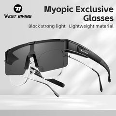 Glasses Bike Photochromic Outdoor Sunglasses Fit Over Myopic Goggles