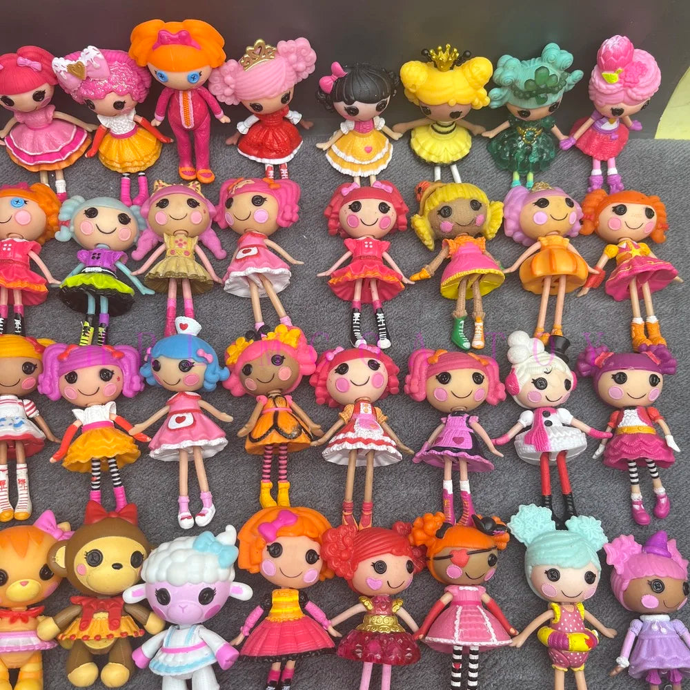 Original 8-10cm Lalaloopsy  Little Sister Multi-style Dolls PVC Girls' Holiday Gift Collection Toys