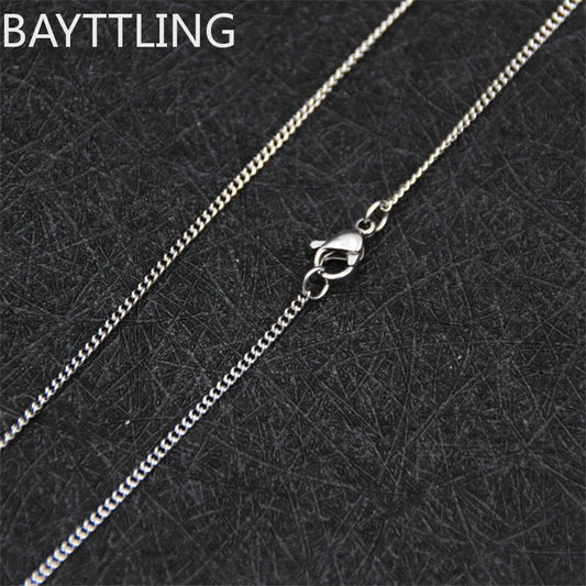 Wholesale 925 sterling silver 2MM 16-30Inches Side Chain Necklace Fit Pendant Fashion Gift For Men and Women Jewelry Accessories
