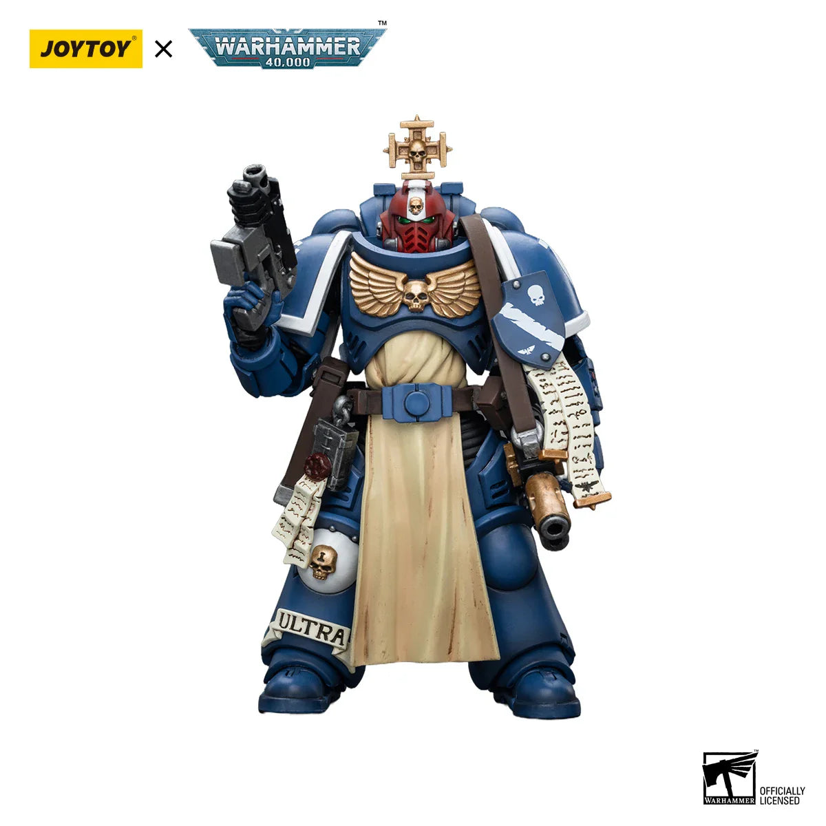 [IN-STOCK]JOYTOY Warhammer 40K 1/18 Action Figures Ultramarines Titus Victrix Guard Guilliman Anime Model Toys Gift