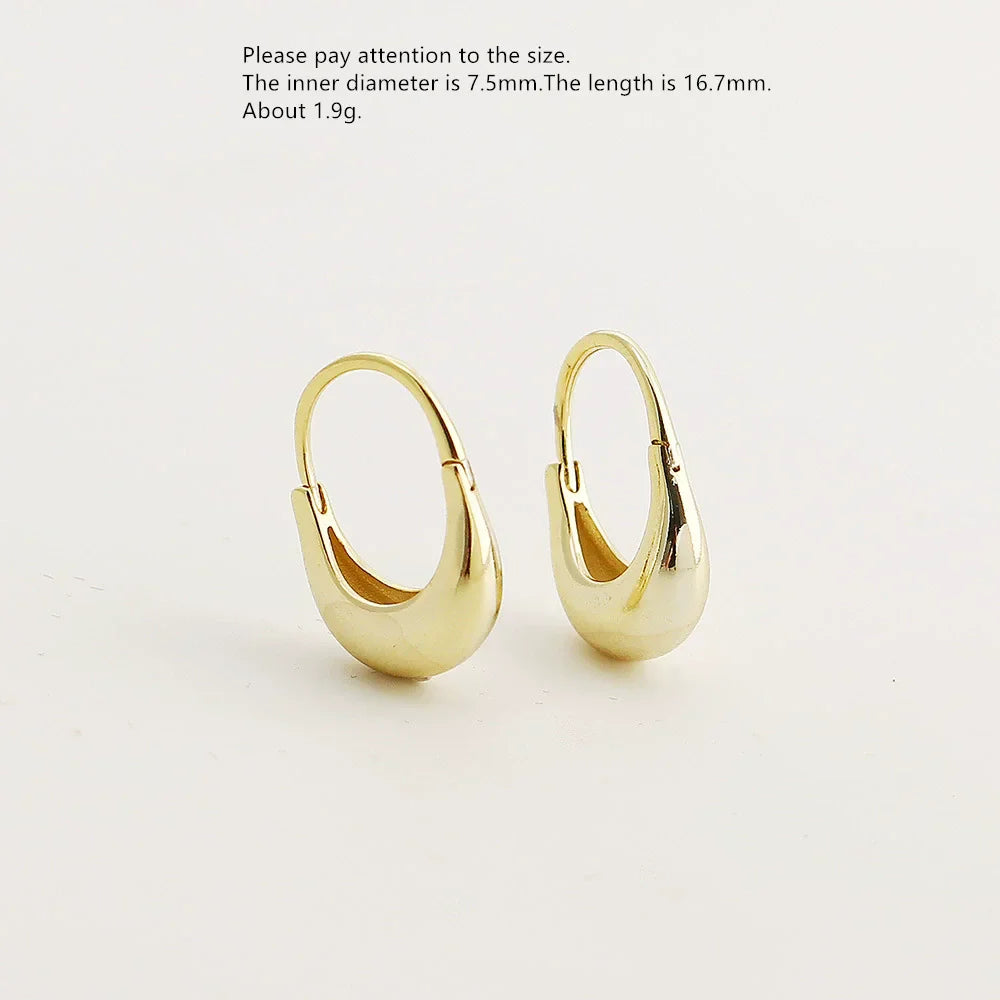 925 Sterling Silver Earring Fashion Geometry Butterfly Zircon Asymmetry Pearl Drop Earring Simple Temperament Trend Women Ear Je