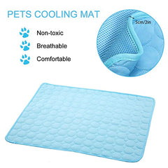 Pets Refreshing Carpet Pet Cooling Ice Pad Cold Silk Moisture-Proof Sofa