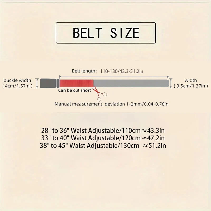 OYIFAN fashion men genuine leather belt automatic buckle adjustable ratchet belt jeans belt formal belt
