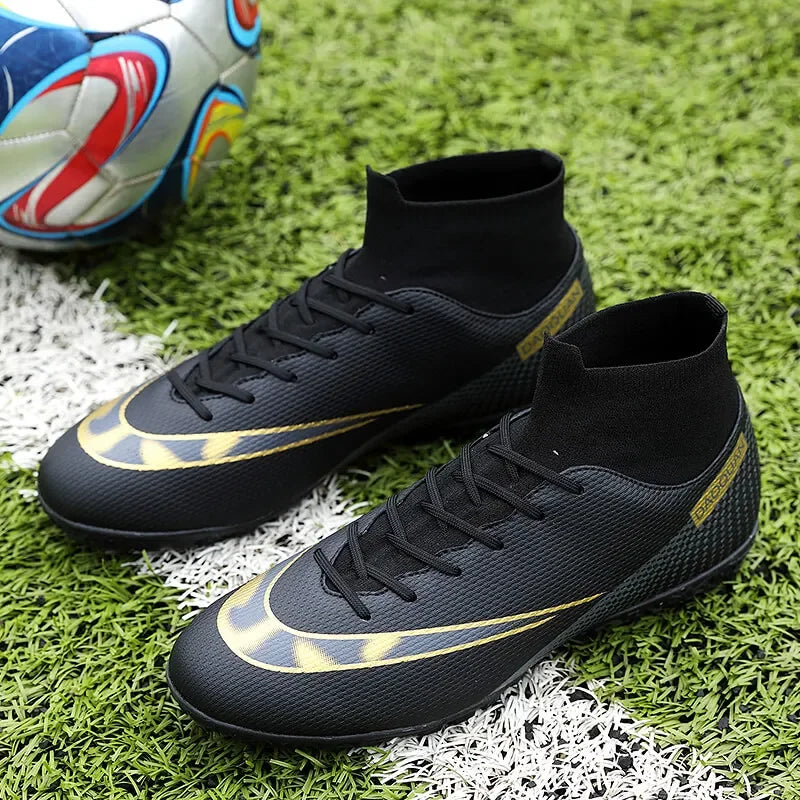 Men's Quality Football Boots Assassin Chuteira Campo TF/AG Football Shoes Futsal