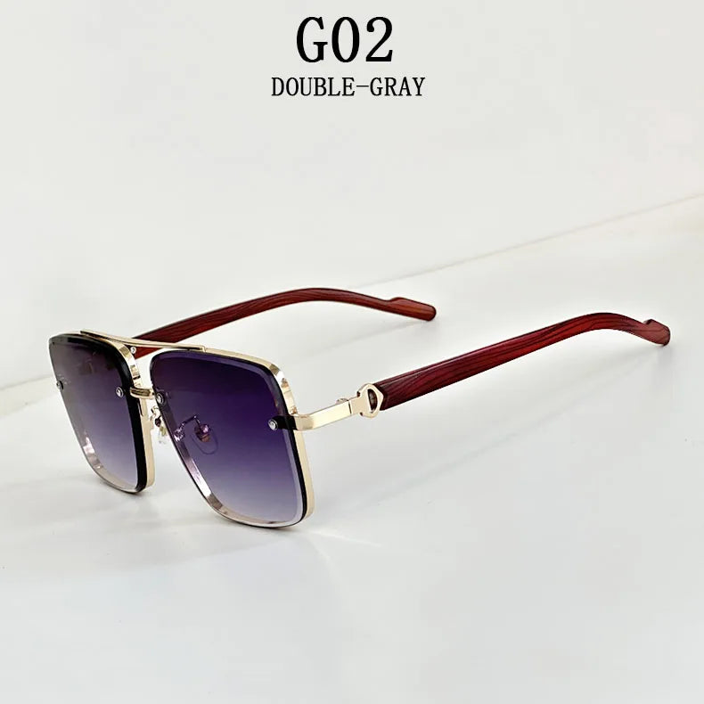 Sunglasses For Men New Wooden Vintage Designer Fashion Glasses