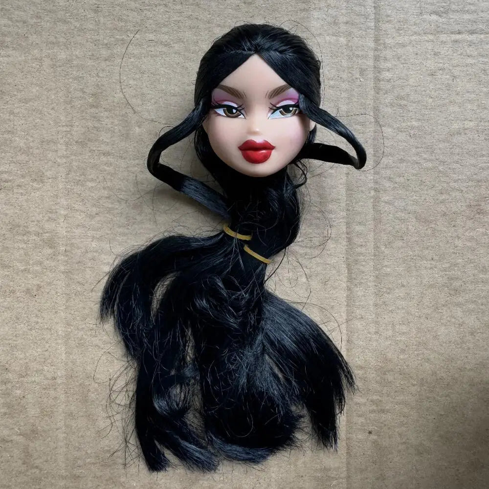 2001 Version Original Brazz Doll Multi-Joints Movable Vintage Rare Face Doll Heads Doll Shoes DIY Toys Accessories