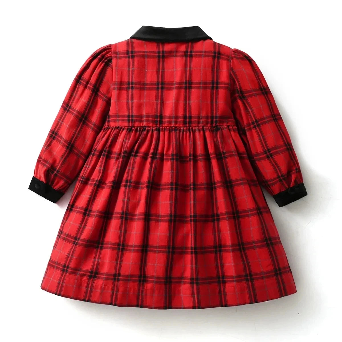 Kids Spanish Dress Girls Hand Made Smocking Red Dress Baby Smocked