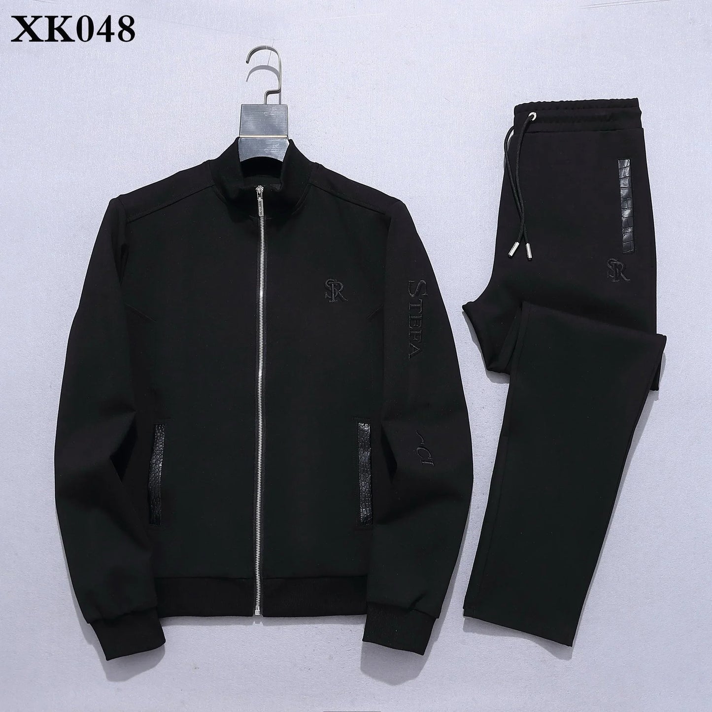 BILLIONAIRE Sportswear set cotton men 2025 autumn and winter thick sports casual zipper high-quality embroidery big size M-XXXLX