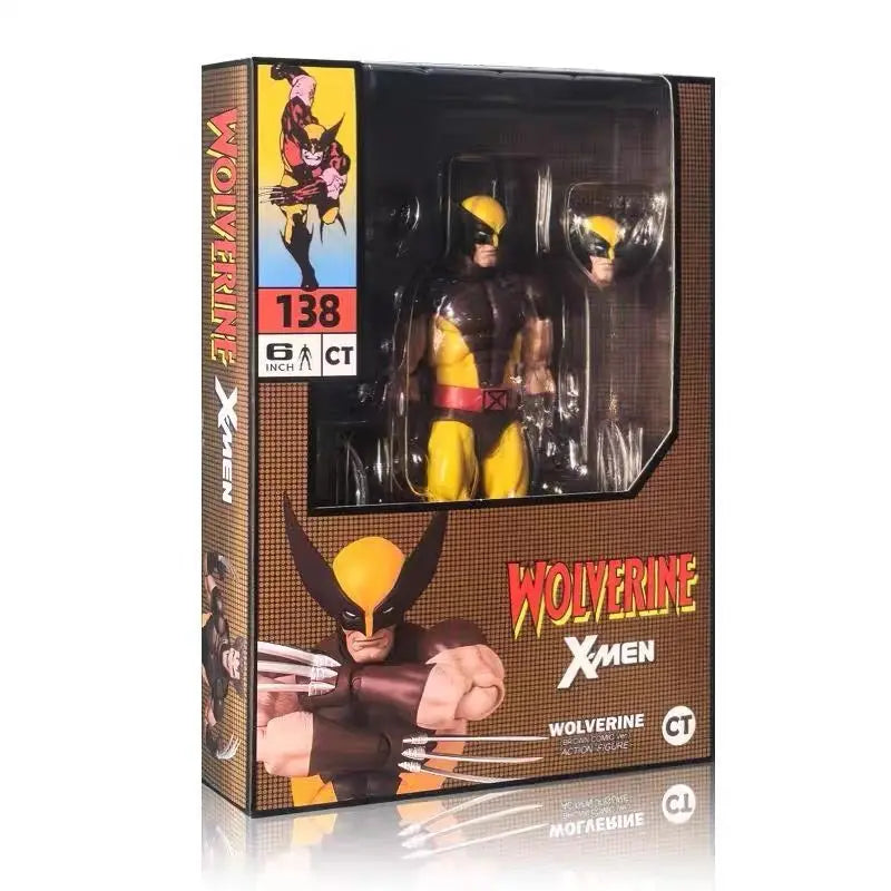 Ct Toys Wolverine Deadpool Anime Figure Mafex 138 Deadpool 3 Movie Action Figure Figurine Model Statue Collection Toys Gifts