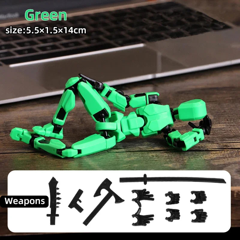 1PCS T13 Joints Figure Articulate Movable Dummy Doll Diy Assembly Toy 3D Printed Action Figure Stop Motion Animation Dummy Gift