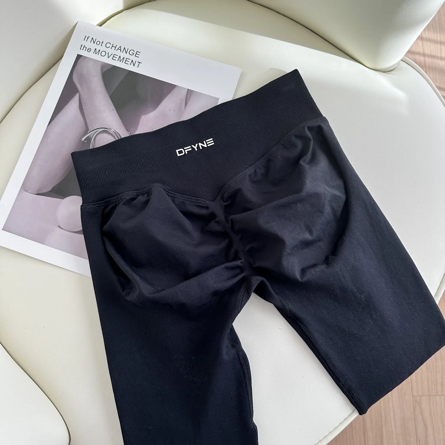 Dfyne Impact Leggings Seamless Gym Clothing for Women Push Up Leggings