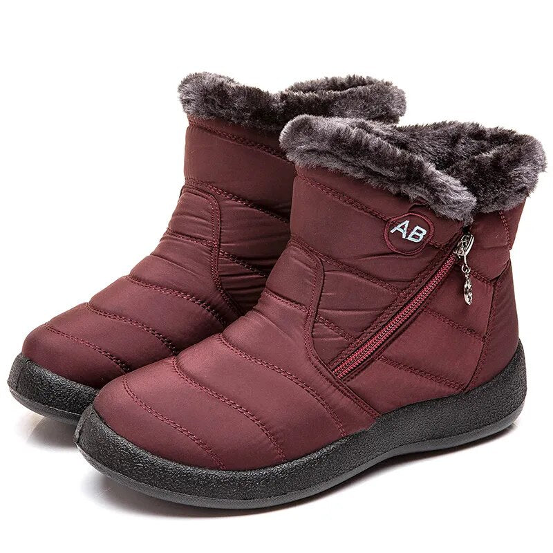 Women Boots Watarproof Ankle Boots For Winter Shoes