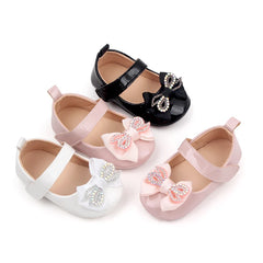 Baby Princess Shoes for 0-1 Years Toddler Girl Cute Bowknot Shoes