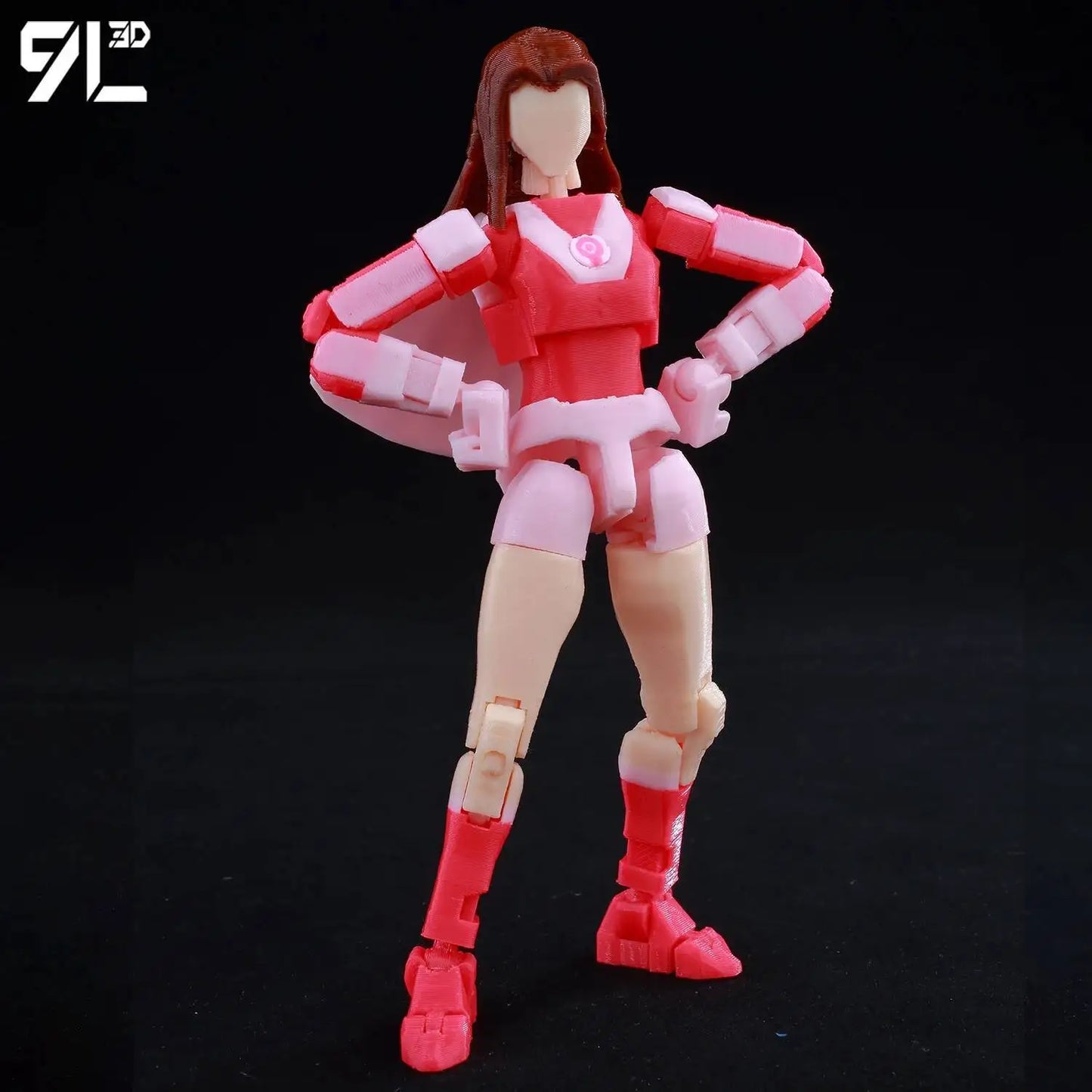 9L3D Printed Invincible Boy Lucky13 Dummy13 Conquer LEX Allen Superheroes Anime Toys Action Figures Mannequin Model Ornaments