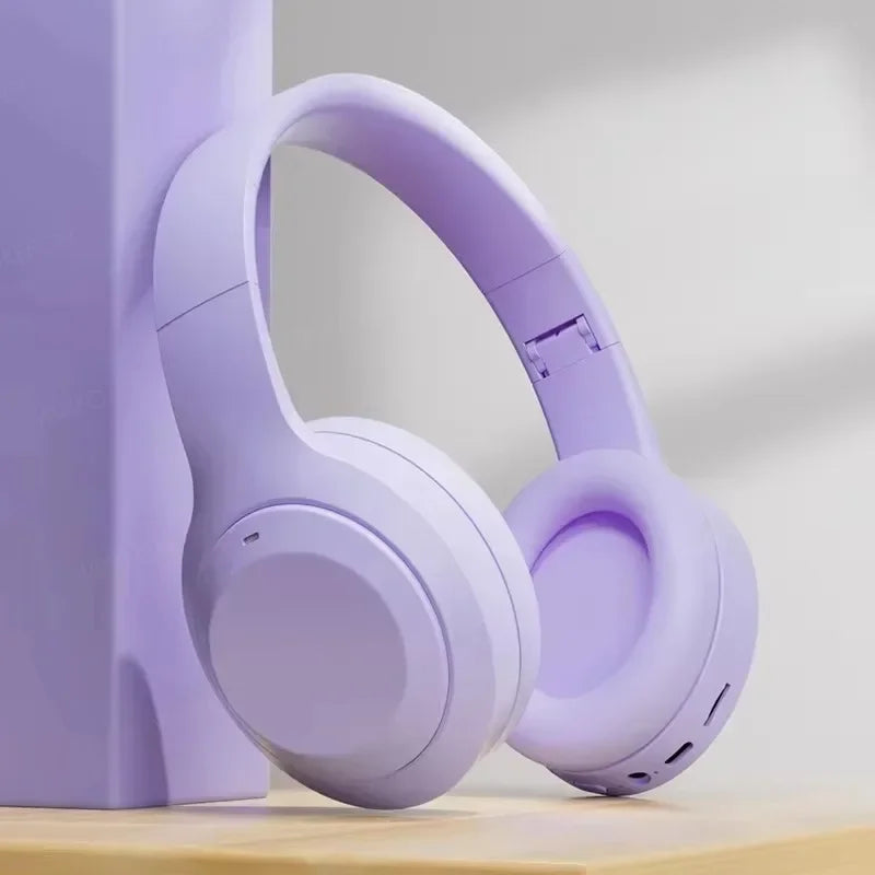 Bluetooth 5.3 M5 Wireless Headset HiFi Stereo Earphones Noise Cancelling Gaming Headband Foldable with Mic Earbuds