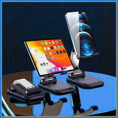 Foldable Metal Desktop Mobile Phone Stand For iPad iPhone 13 X Smartphone