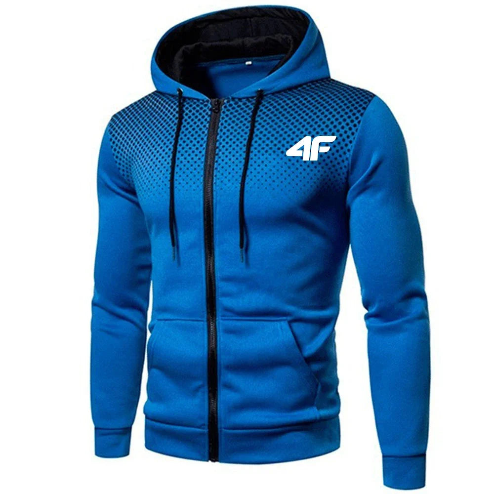 Men's Tracksuit Hooded Casual Hot Sale Single Piece Zipper Sweatshirt And Daily Single Sweatpants Comfort Outdoor Jogging Sports