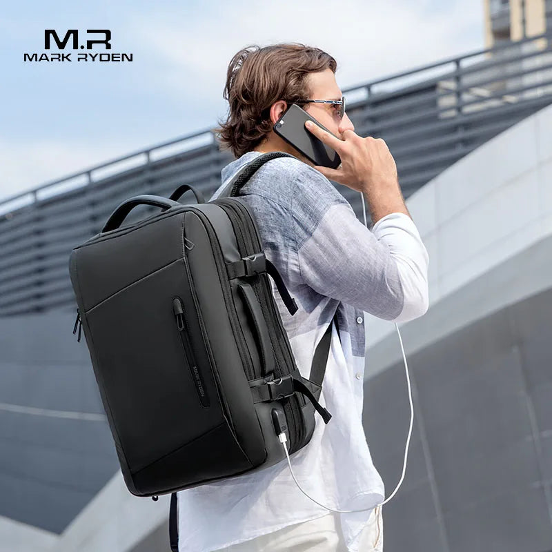 17 inch Laptop Backpack Men Business Carry-on Flight Approved 40l Travel Backpack