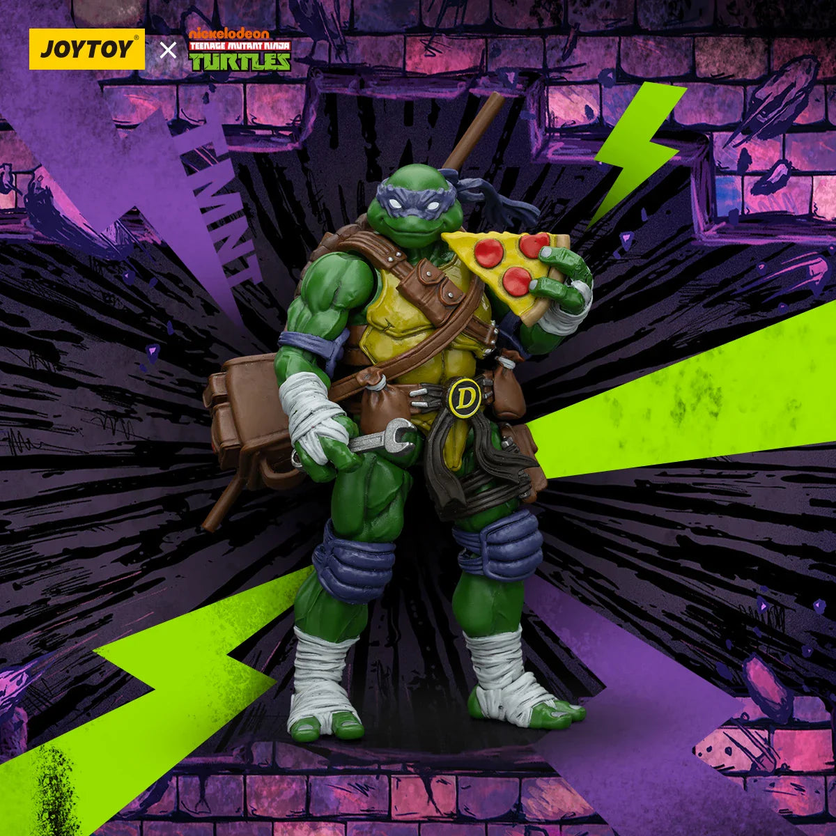 [Available in Asia]JOYTOY 1/18 Action Figure TMNT Ninja Turtles Michelangelo Donatello Leonardo Raphael Anime figures Toys Model