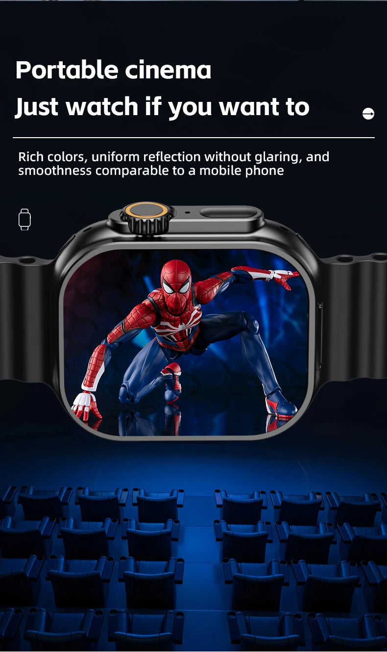 CD12 S11 Ultra 3 Smartwatch 4G 5G 2.26inch Amoled Android 12.0 Smart Watch With Rotary Camera Compass GPS WIFI 2080mAH Battery