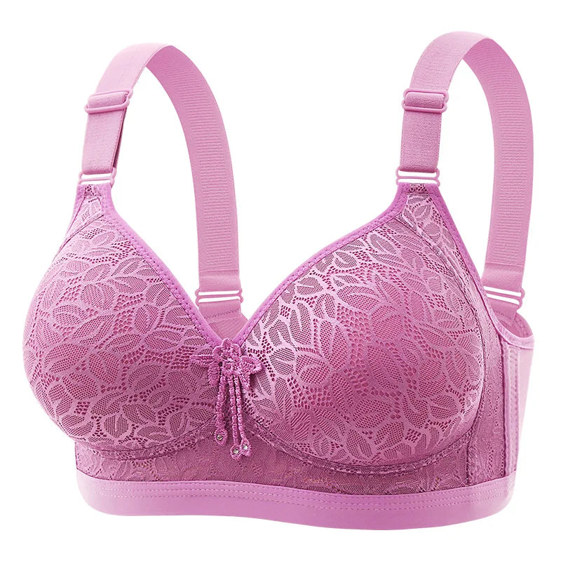 Adjustable Brassiere Thin Section Without Steel Ring Bra Large Breasts