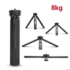 Mini Tripod for Camera Aluminum Tripie for Camera Desktop Mini Tripod Metal