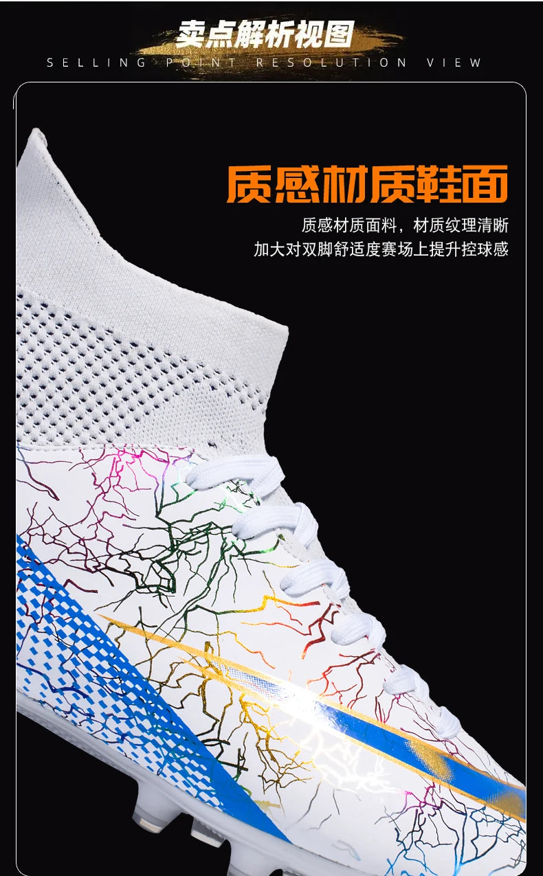 Football Boot Turf Training Futsal Hall Men Soccer Shoes