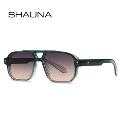 Sunglasses for Women: Gradient Shades Fashion Brand Designer Rivets