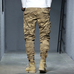 Joggers Cargo Pants Men Casual Hiphop MultiPocket Male Trousers
