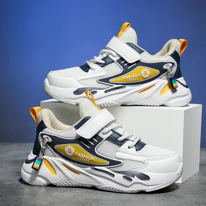 Children Casual Shoes Boy Sneakers 6 To 12 Years Platform Chunky Casual Sneakers Kids