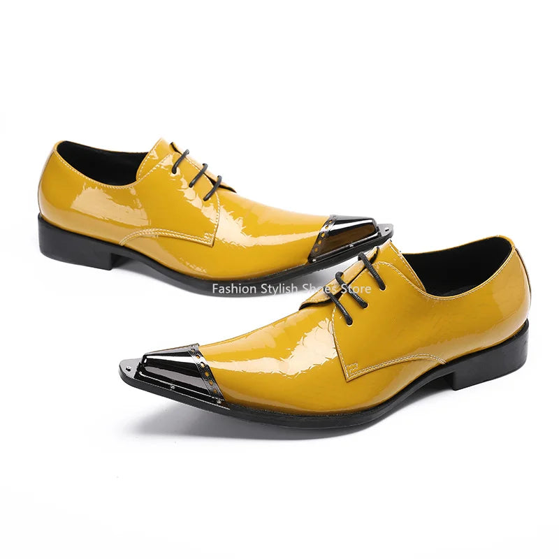 Luxury Men Leather Shoes Formal Dress Shoes for Male