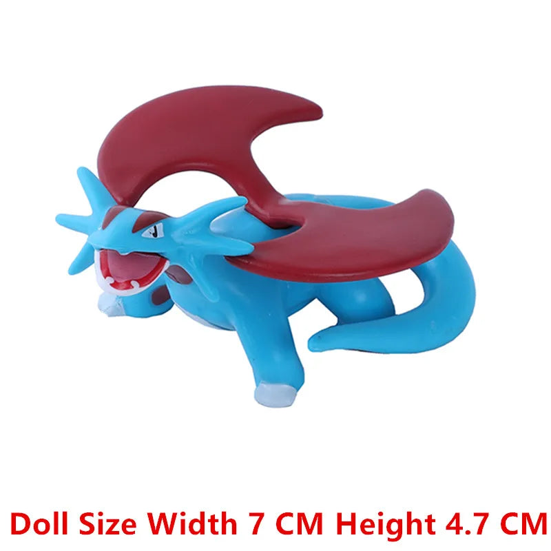 Pokemon Cartoons Movie Anime Figure Gengar Charizard Pikachu Collection Model Pocket Monster Action Toys Kids Christmas Gifts