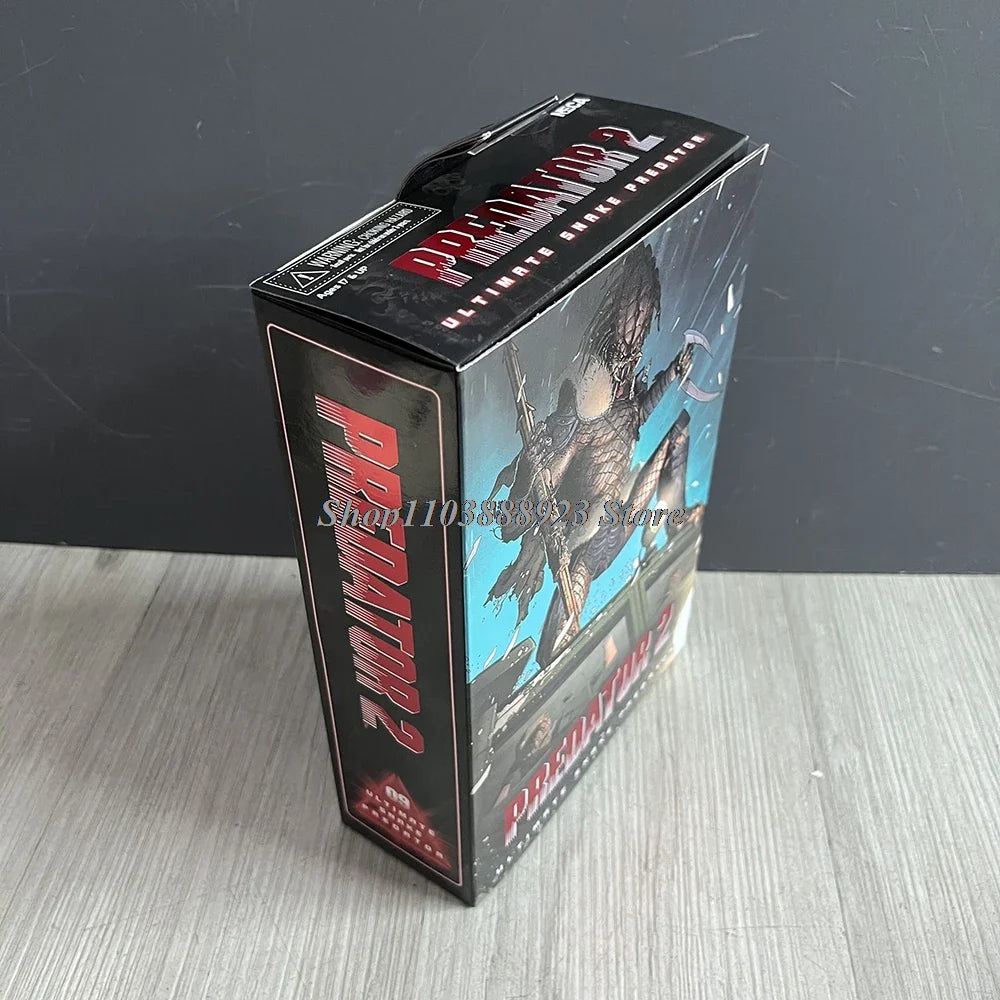 NECA Predator Figrue Ultimate Shaman Elder Armored Lost Warrior Jungle Hunter Snake Vision Predator Alien Figure Model Toy Gifts
