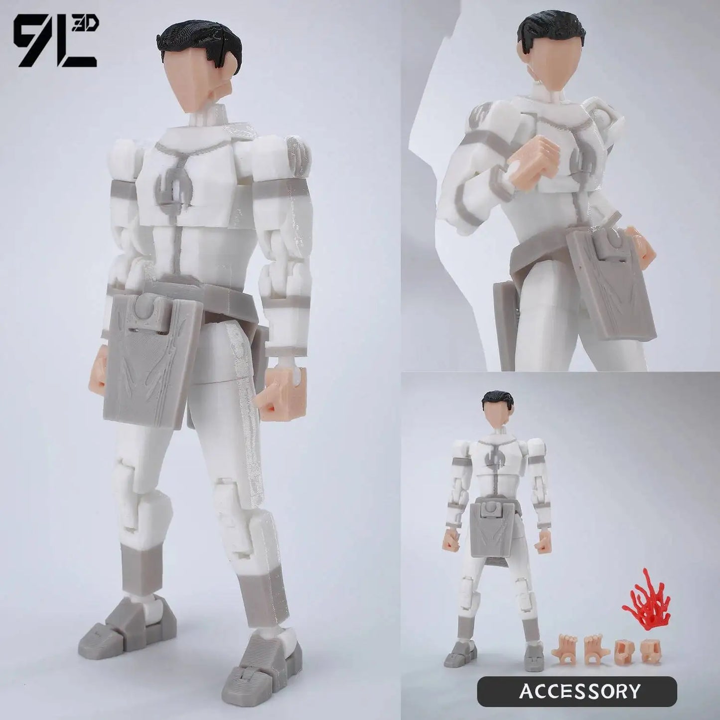 9L3D Printed Invincible Boy Lucky13 Dummy13 Conquer LEX Allen Superheroes Anime Toys Action Figures Mannequin Model Ornaments