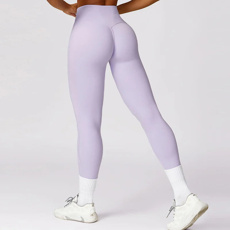 Female Seamless Pants High Waist Workout Leggings For Women Gym Training Pants