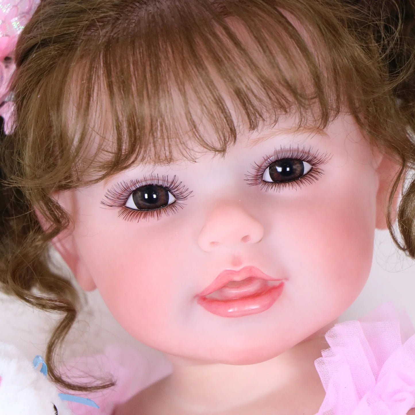 Happy Dance Reborn Toddler Doll – 22-Inch Lifelike Companion with Plush Bunny