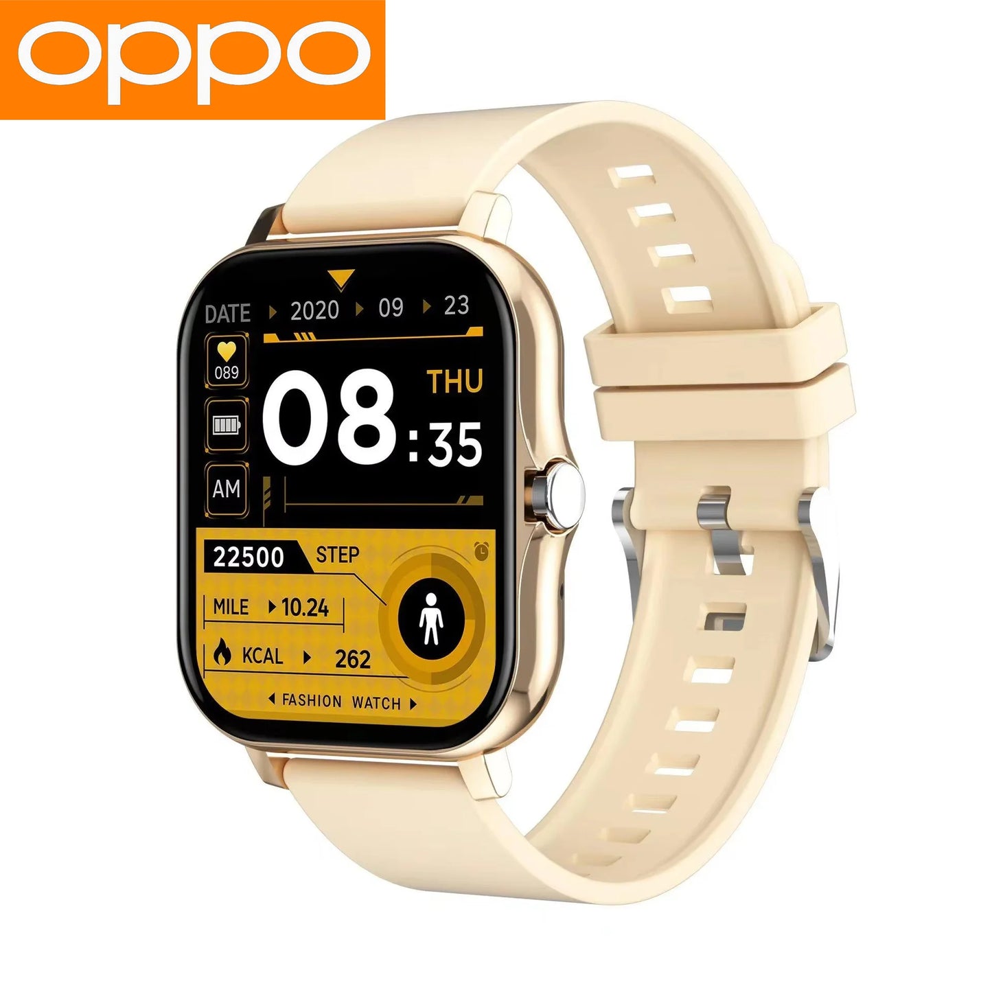 OPPO Hot Selling New Smart Watch For Men Women Newest Sport SmartWatch Faces Bluetooth Call Sports Fitness Phones Android iOS