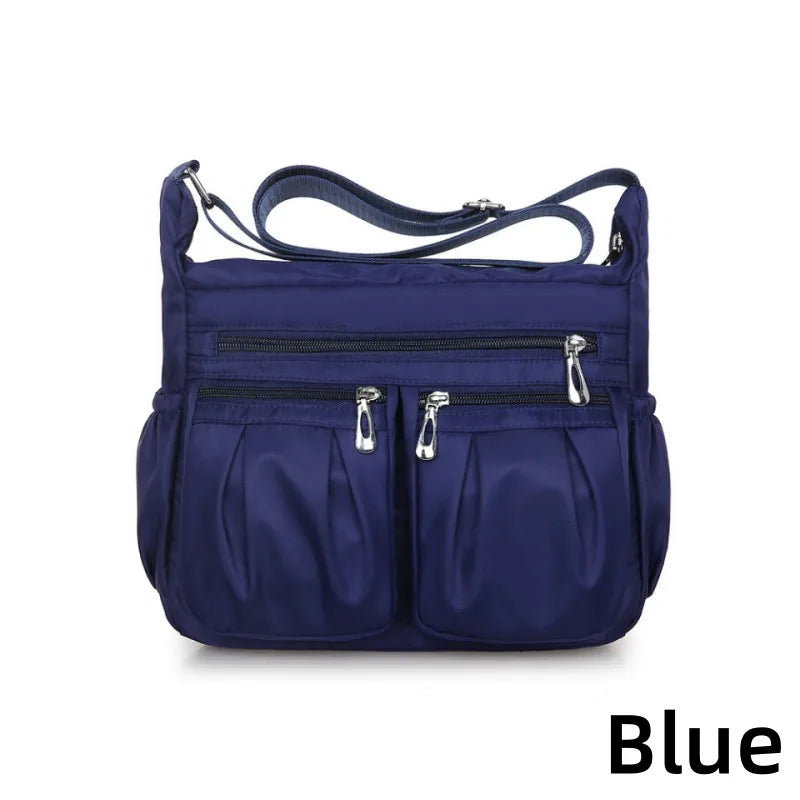 Casual Women Shoulder Messenger Bag Oxford Waterproof Zipper Handbags