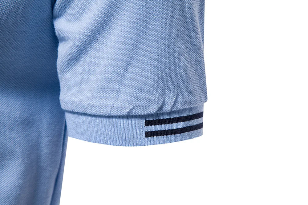 100% Cotton Men's Polo Shirts Casual Solid Color Short Sleeve Polo Shirts for Men New Summer Desinger Clothing Men