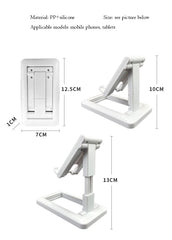 Foldable Tablet Mobile Phone Desktop Phone Stand for iPad iPhone Samsung