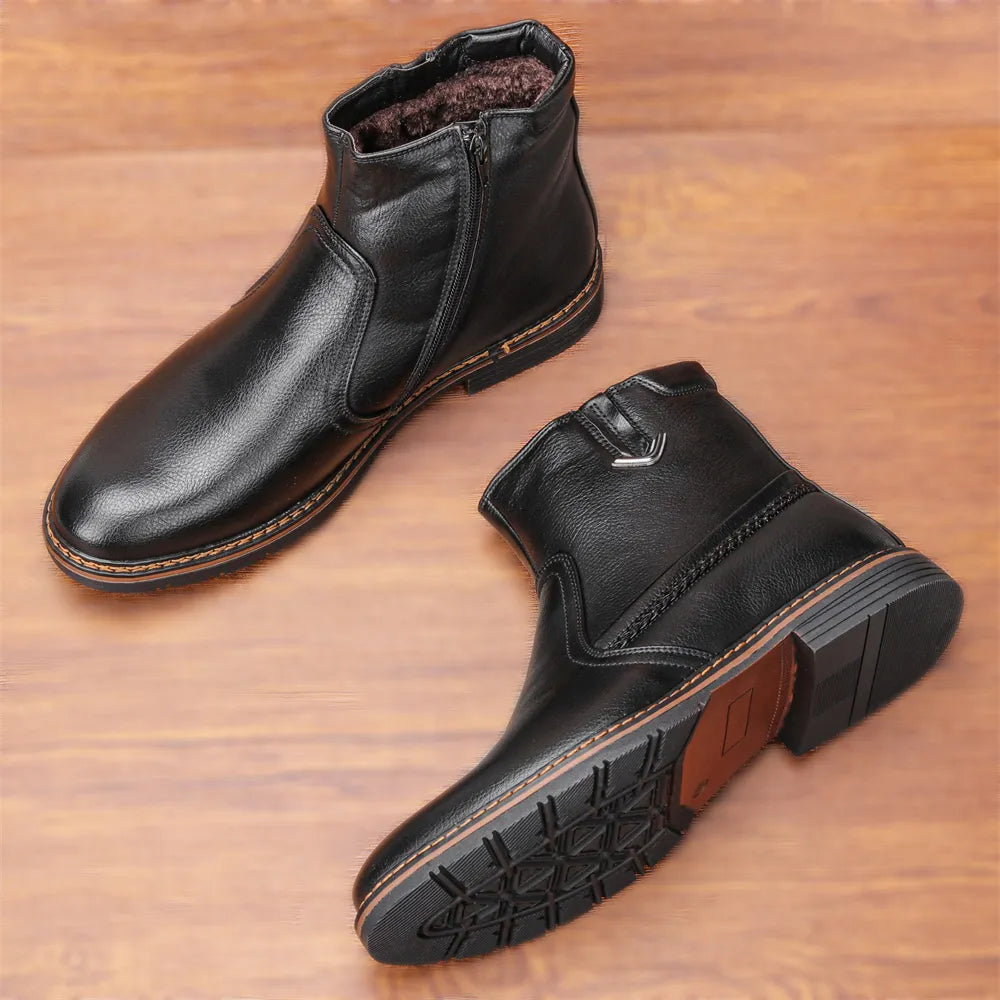 Men Winter Shoes Non-Slip Warm Comfortable Fashion Men's Snow Boot