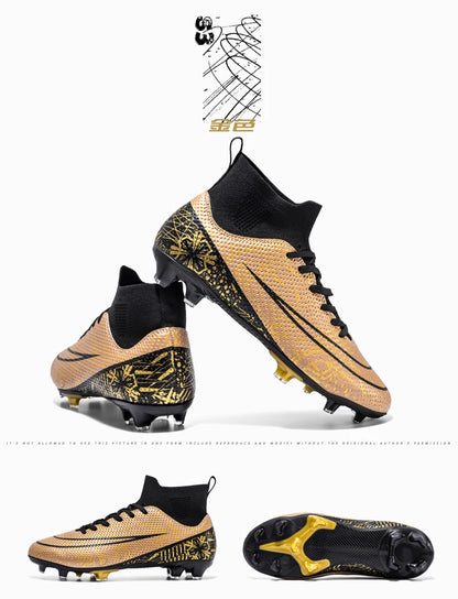 Men Outdoor FG/TF Football Boots Futsal Professional Unisex Soccer Shoes