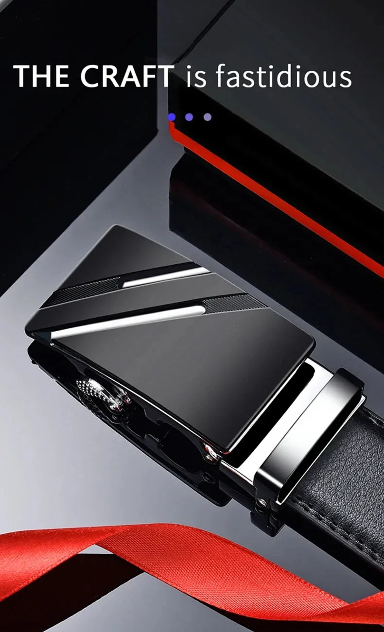 Belts Famous Brand Designer Belt Men Plus Size 130 140 150 160 170cm High Quality PU Leather Luxury Belts Metal Automatic Buckle