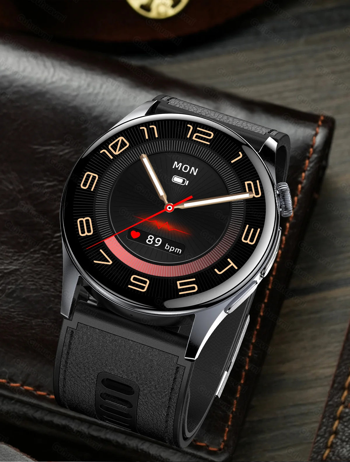 Smartwatch  AMOLED Screen Call ECG Sport Watchs