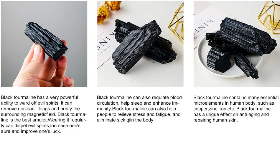 Natural Black Tourmaline Nugget Beads Knotted Handmade Woven Bracelet Women Stone Beads Braid Bracelet Adjustable N0456AMI