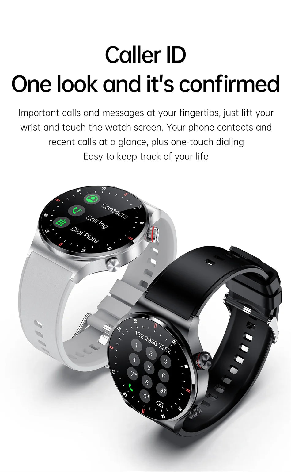 2025 New NFC Smart Watch Men AMOLED 390*390 HD Screen GPS Sports Heart Rate Bluetooth Call Business Man SmartWatch For Android
