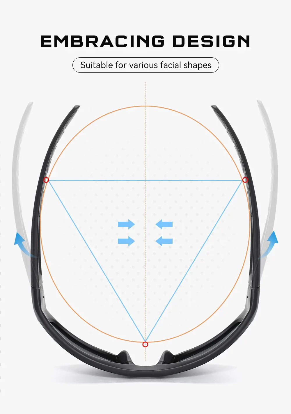 KDEAM Outdoor Sports Polarized Sunglasses Men's Fishing TR90 Frame UV Protection Lens Shield Sun Glasses Women Eyewear with Box